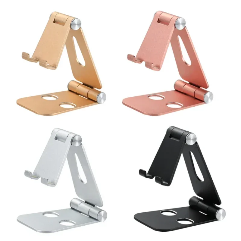 Desktop Mobile Phone Holder Stand, Cradle, Dock, Phone & Tablet Holder, Aluminum Adjustable Desktop Stand