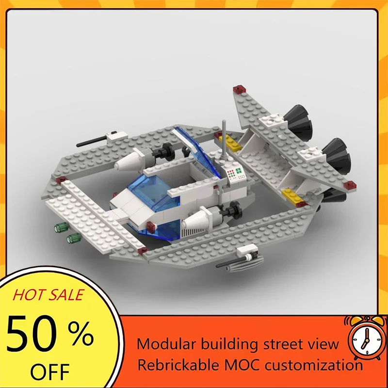 

161PCS Popular Space War Movie Model MOC Building Bricks Space Orbiter Modular Technology Gifts Holiday Assemble Children Toy
