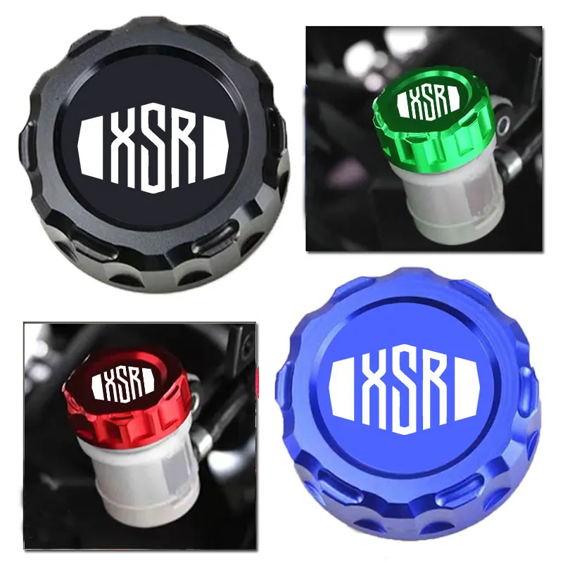 For Yamaha XSR700 XSR 700 2014-2022 2023 XSR900 XSR 900 2014-2020 XSR125 Motorcycle CNC Rear Brake Fluid Oil Reservoir Cap cover