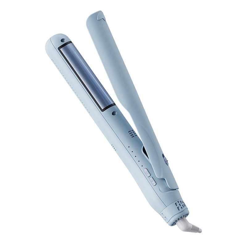 

Portable Mini Dual-Use Curling And Straightening Iron For Bangs, Low-Power High-Crown Curved Cold-Air Straightener