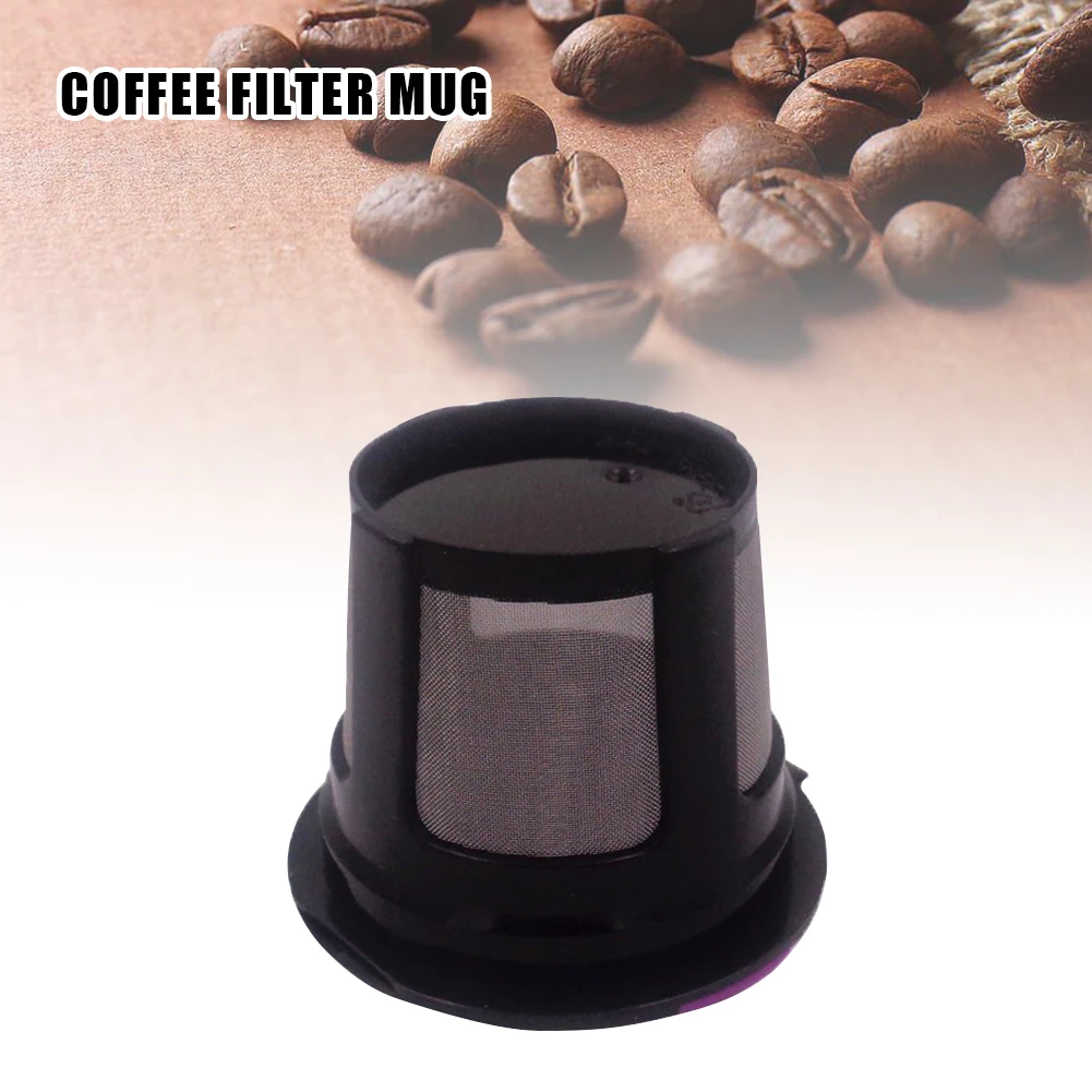 1-10Pcs Refillable Coffee Filter Cup Reusable Coffee Pod Filled Capsule Compatible With Keurig 2.0 1.0 K Cup Coffee Makers