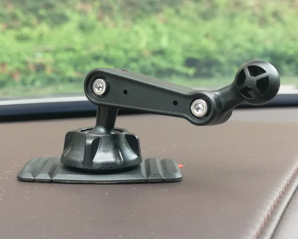 Universelle 17mm Kugelkopf-Autohalterung für Armaturenbrett mit 360-Grad-Rotation, Handyhalterung und Zubehör – Detail 2