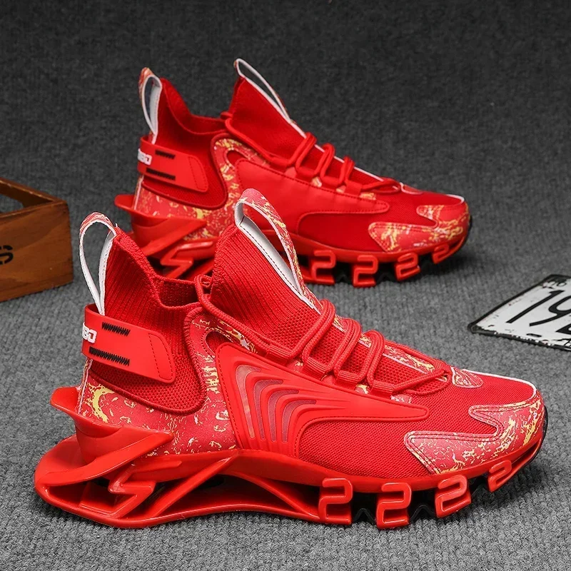 

Модные мужские кроссовки 2026 года: динамичные, износостойкие, нескользящие, дышащие, с вязаным верхом и стильным дизайном