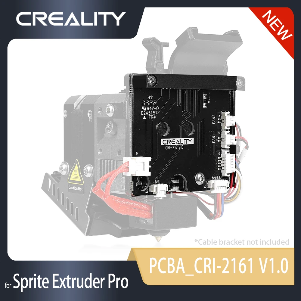 

Оригинальный PCBA CREALITY CRI-2161 V1.0 для экструдера Sprite Pro, плата адаптера кабеля, аксессуары для 3d-принтера, коммутационная плата Sprite