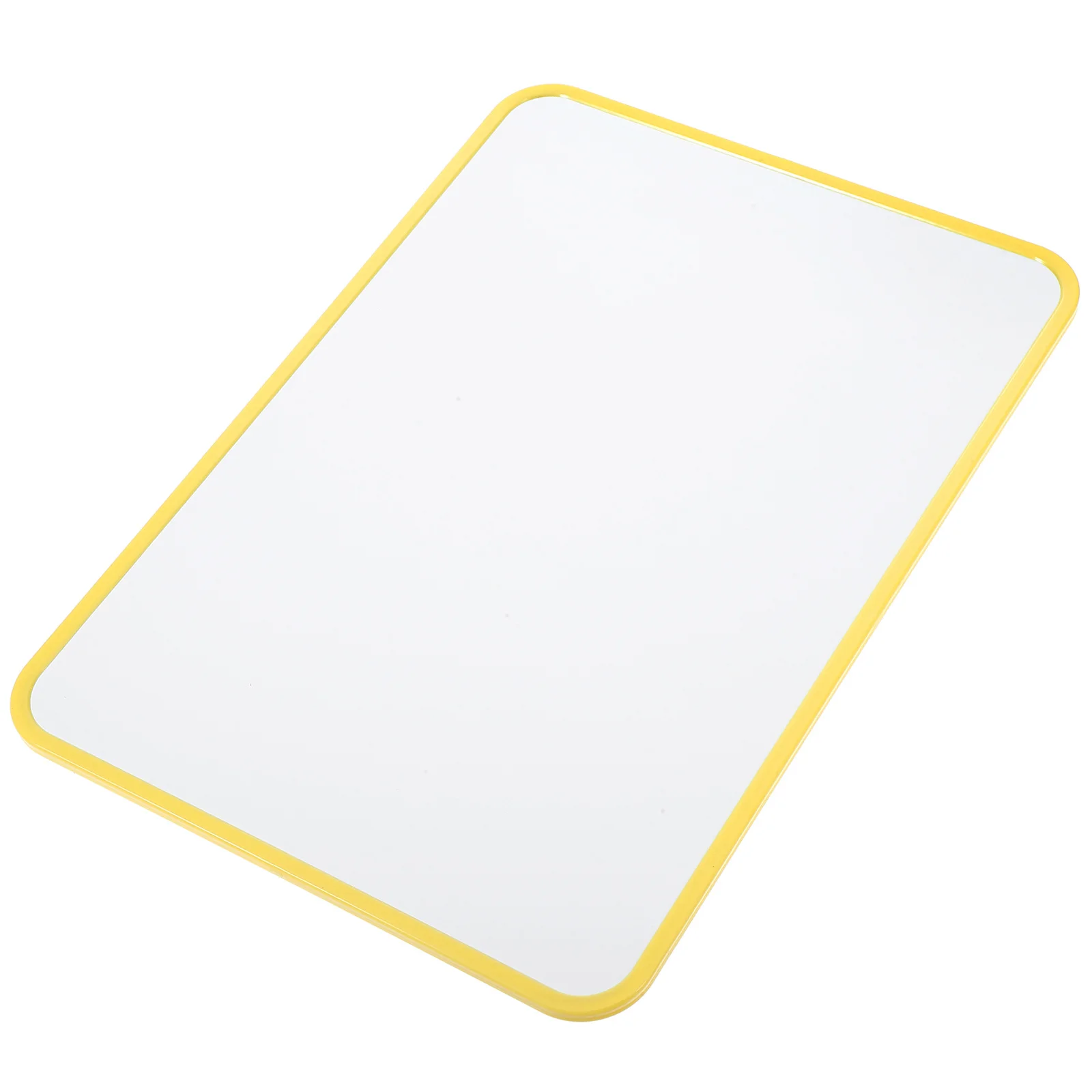 

White Board Magnetic Dry Erase Small Yellow Boards Erasable Double-sided Whiteboard