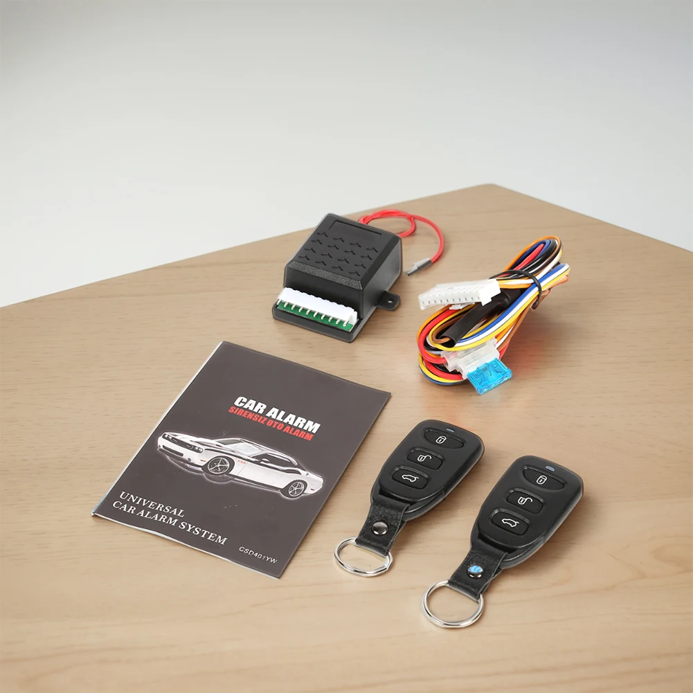 

Автомобильный дистанционный центральный дверной замок, блокирующая сигнализация, система бесключевого доступа 401/T102