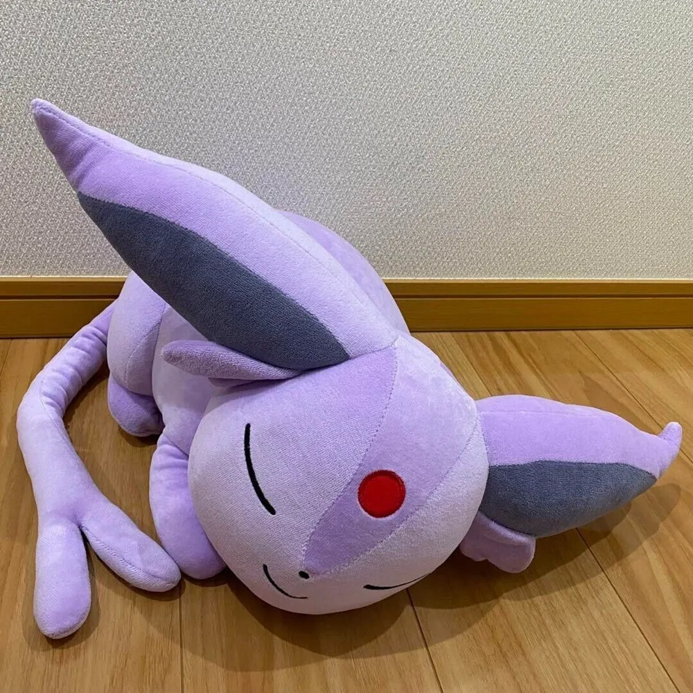 original Eeveelution big sleeping Sylveon & Espeon & Umbreon & Leafeon plush toy stuffed toy doll doll