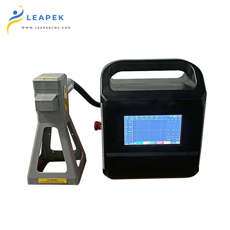 Portable UV Fiber Laser Marking Machines Metal Engraving Machines with Raycus Max JPT Laser Source Automatic