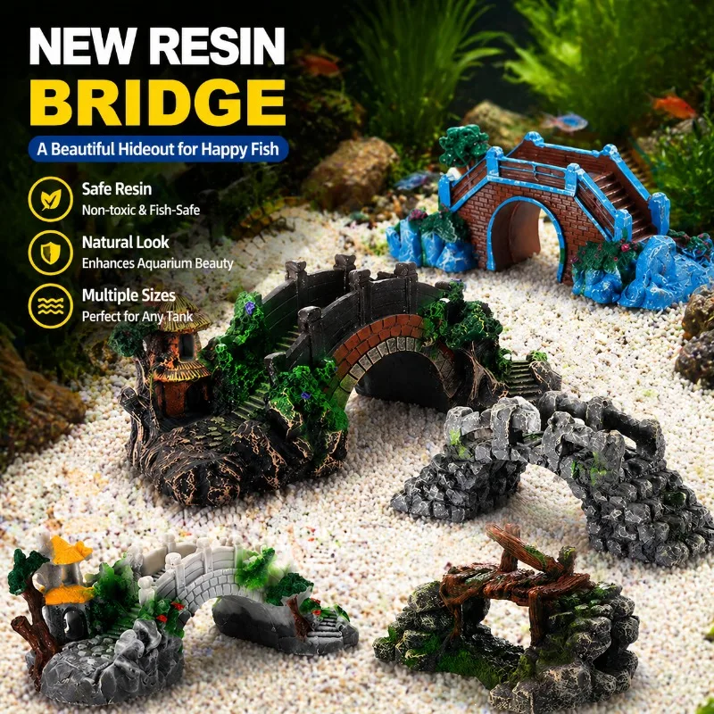 Landscape Accent To Beautify Fish Tank Enrich Aquatic Scenery and Create Natural Underwater Visual View Aquarium Decoration