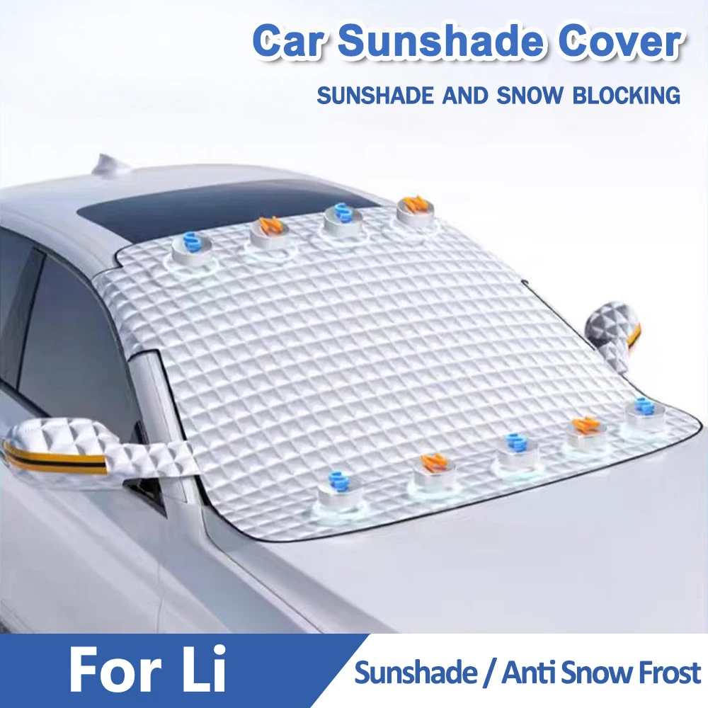 

Sunshade Cover For Li Lixiang L6 L7 L8 L9 Car Windshield Snow Protective Cover Winter Sunshades