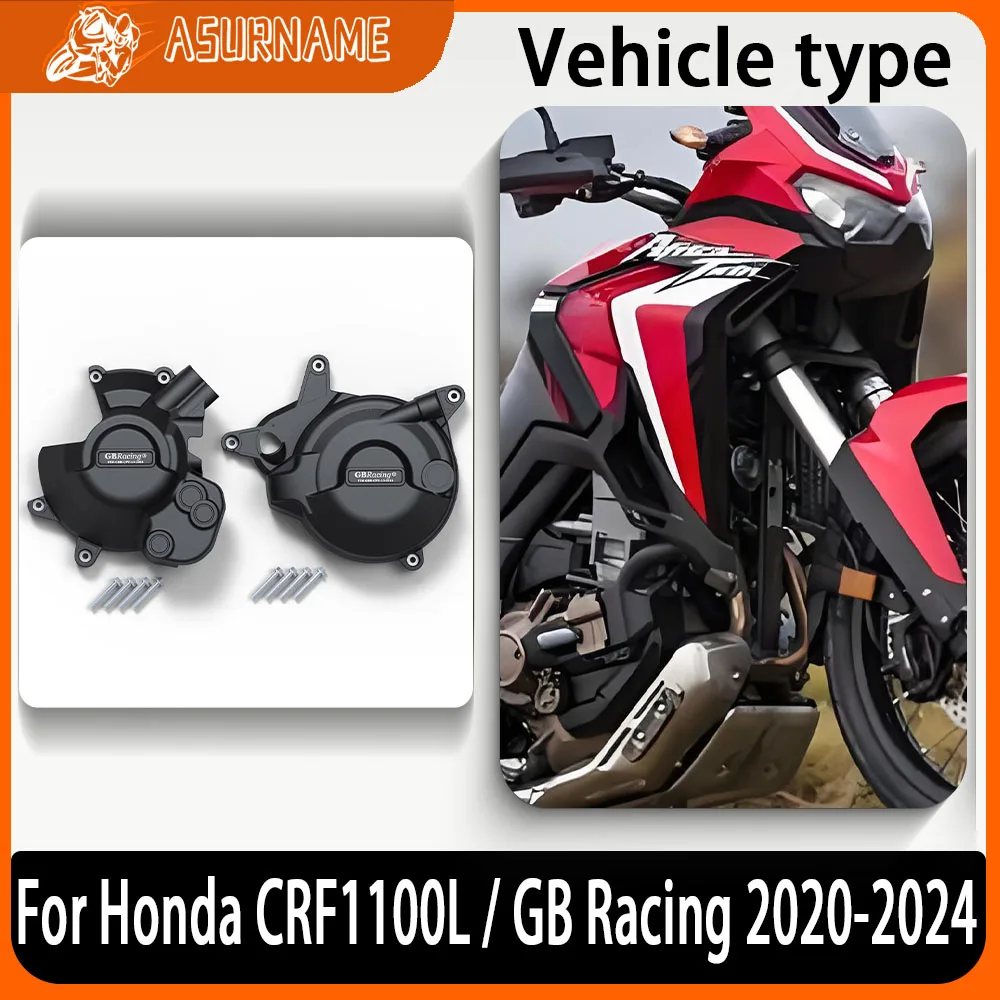 

For Honda CRF1100L DCT Engine Guard For GB Racing 2020-2024 Motorcycle Engine Cover Africa Twin CRF 1100L Adventure Sport DCT