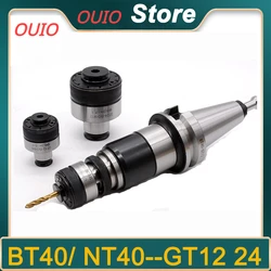 OUIO MORSE Tapper MT2 GT12 Tap Chucks Overload Protection BT30 BT40 NT30 NT40 GT24 MT3 GT12 MT4 Tapping Chuck CNC Machine Collet