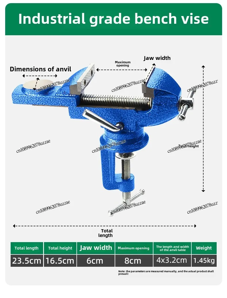 Metalworking Table Clip-type Table Wood Fixing Clip, Jewelry Countertop Clamping Iron Clip Gold Mold Wooden Table Plug Gold Tool