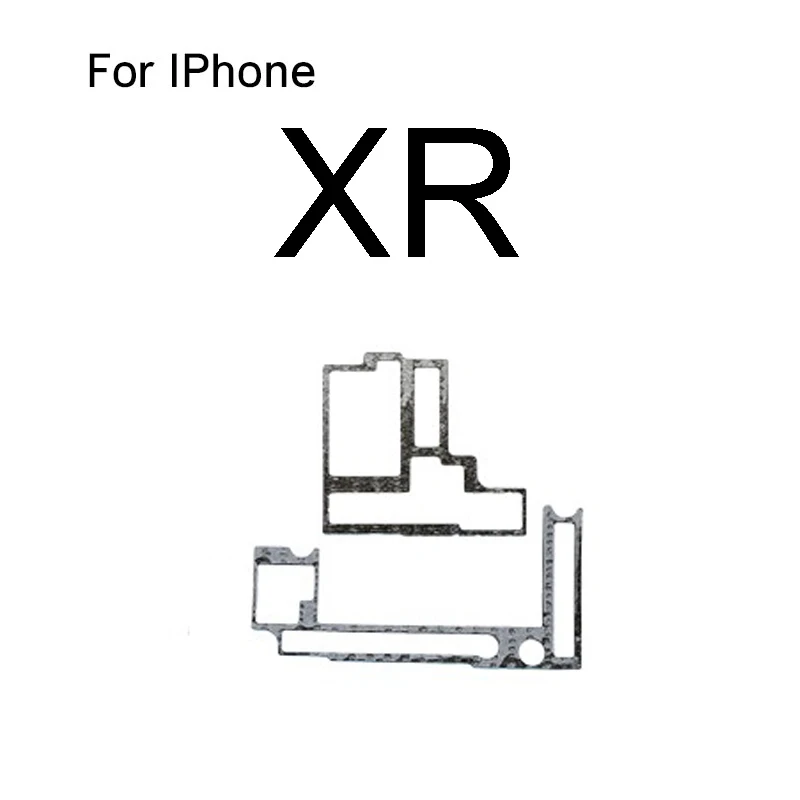 5set For iphone 11 Pro X XS Max XR 6s 7 8 Plus Mainboard inline Seat FPC Foam Mainboard Shield Heat Radiation Insulation Sticker