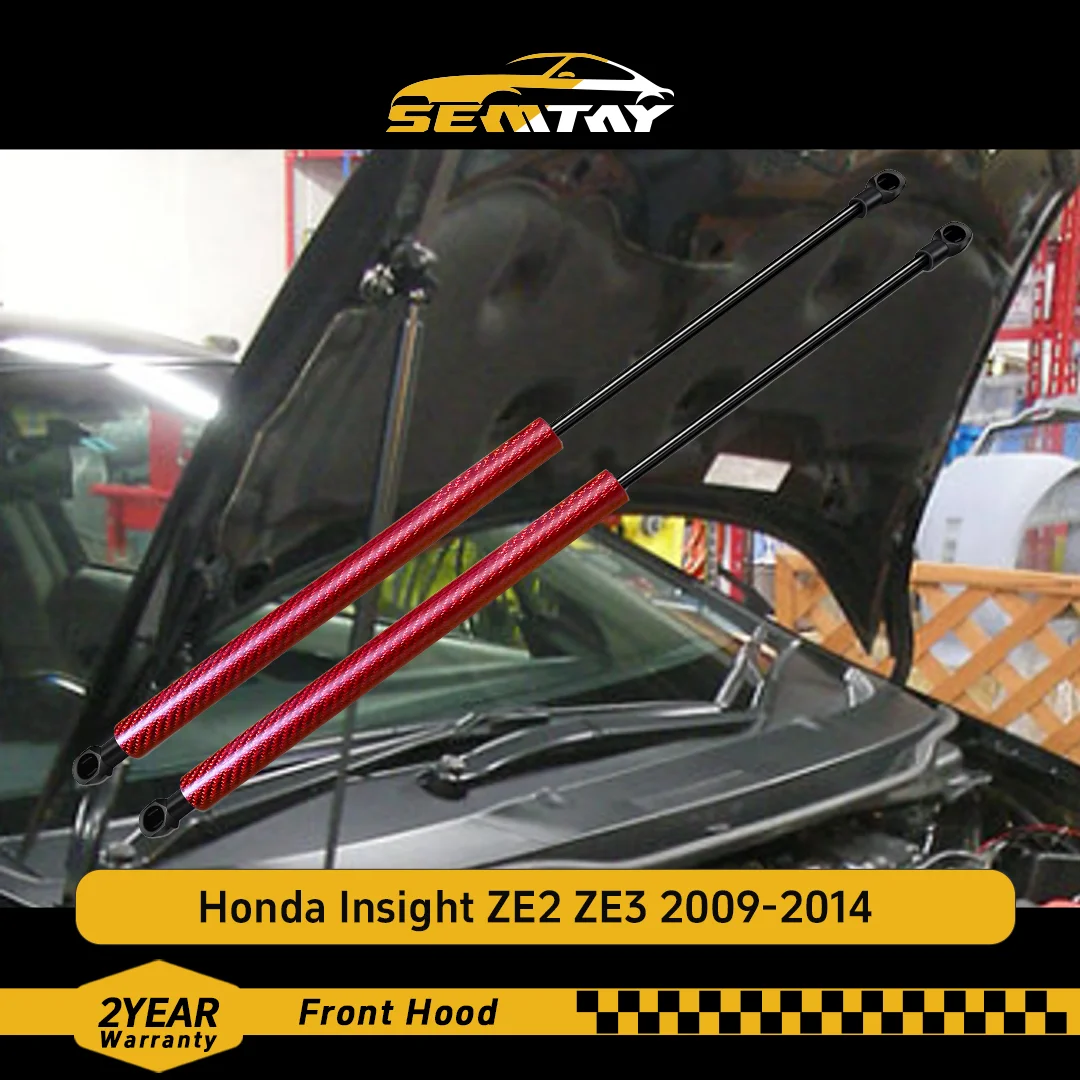 

Стойки капота SEMTAY, совместимые с Honda Insight ZE2 ZE3 2009-2014, поддержка подъема капота, пружинные амортизаторы, демпфер, автозапчасти