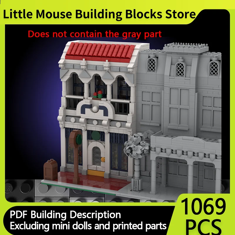 

City Street View Model MOC Building Bricks Hall Of Champions Modular Technology Gifts Holiday Assemble Children Toys Suit