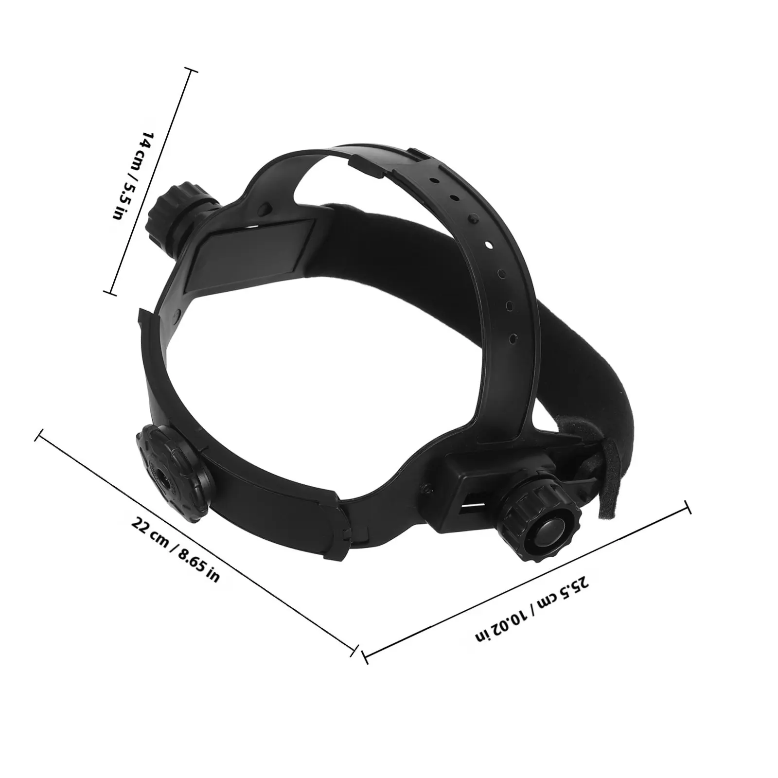 Adjustable Welding Headband Replacement Sweat Absorbing Fit for Different Head Sizes Welding Hood Accessories Kit