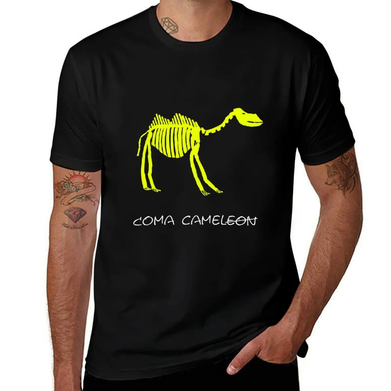 Coma Camel T-Shirt Large Size Casual Tee Shirt T-Shirt