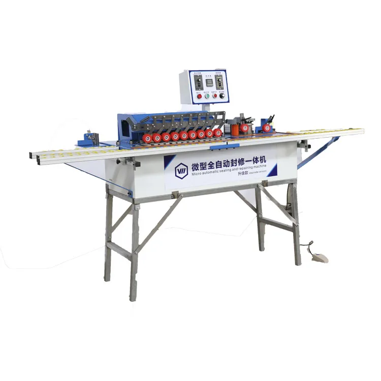 Bordatrice adesiva Bordatrice per pannelli dritti Bordatrice per bordi Materiale in legno multifunzionale completamente automatico