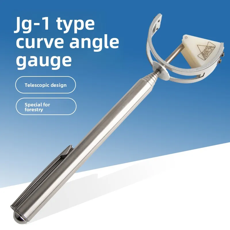 JG-1 Curve Angle Gauge – Mini Forestry Instrument for Stand Basal Area & Tree DBH Measurement, Auto-Slope Correction