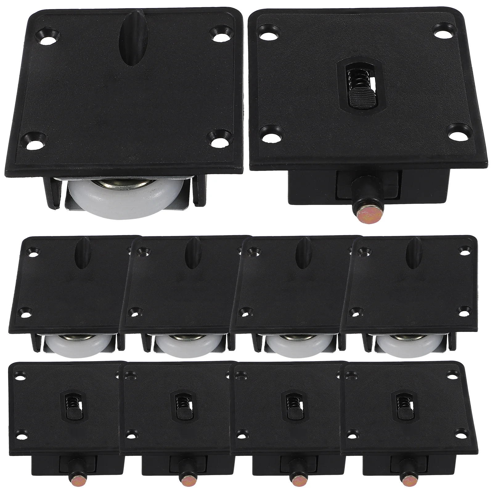 

10pcs Silent Sliding Roller For Cabinet Door Guide Smooth Heavy Duty Pulley Replacement Sliding Glass Door Rollers Window