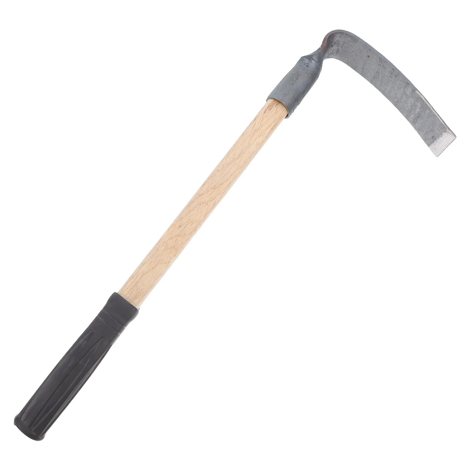 

Wooden Handle Steel Hoeing Garden Tool Thickened Steel Hand Hoeing for Weeding Planting Balcony Outdoor Farm Garden Tool