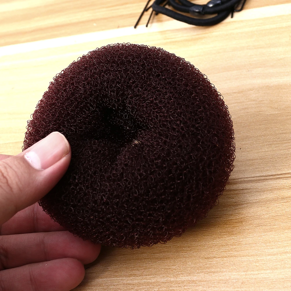 

2pcs Bun Maker Styler Donut Form Accessories Women Short Thin Hair Hairstyles Ballet Buns Easy Use Durable Material Daily