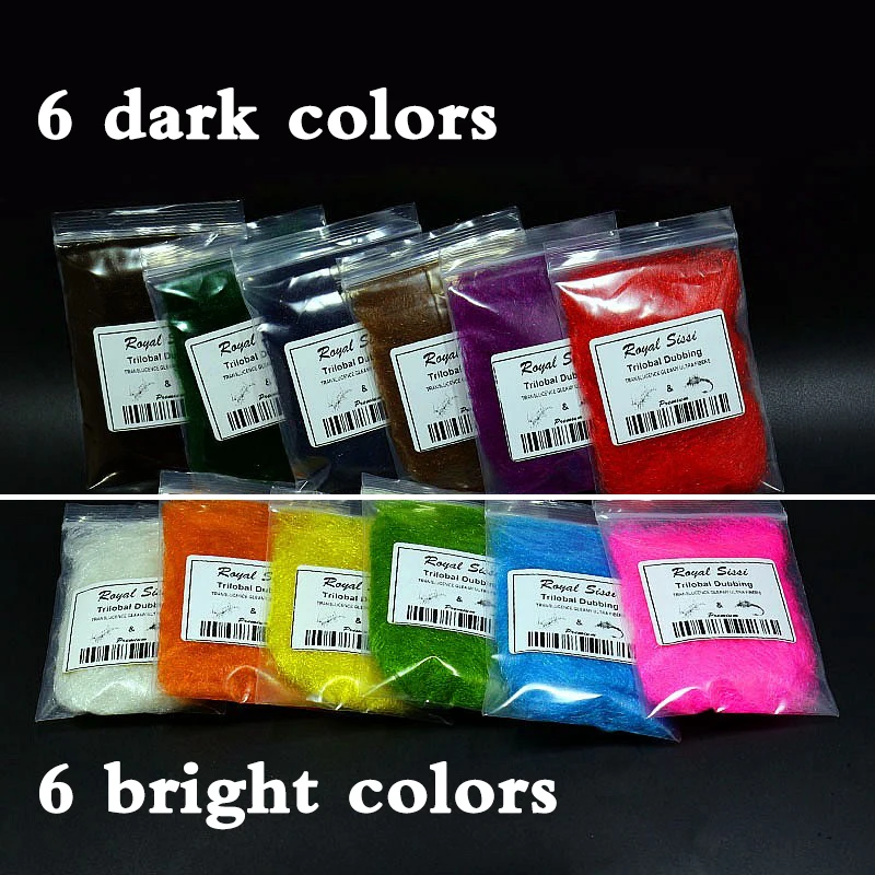 Royal Sissi Mosca Trilobal Bonefish – Fibras translúcidas