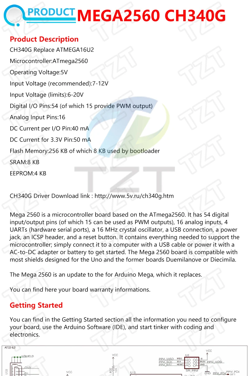 Mega2560 ATMEGA16U2 / Pro Mini MEGA 2560 Mega + WiFi R3 ATmega2560 CH340G Für Arduino UNO R3 Entwicklungsboard WeMos ESP8266 – Detail 4