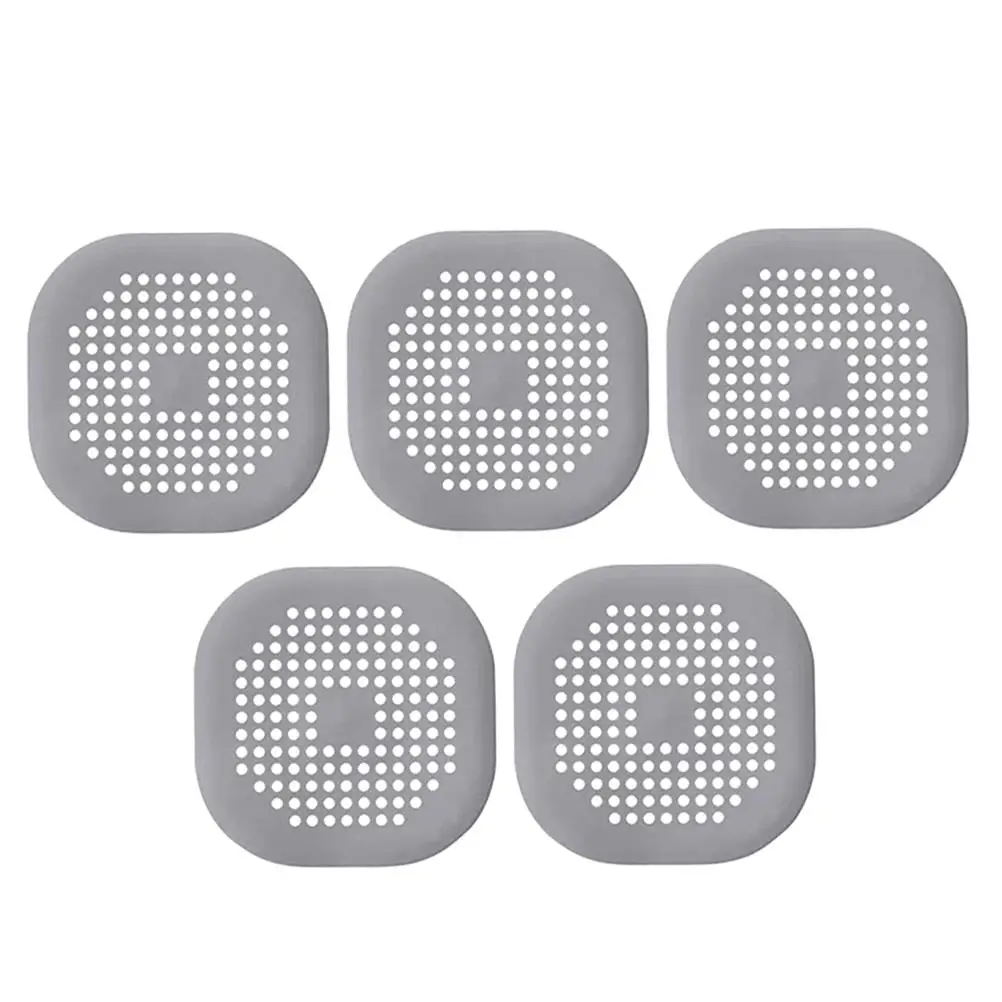 

5 Pcs Hair Catcher Kitchen Supplies Strainer Anti clogging Sink Filter Sewer Col ers Shower Drain Bathroom Facilities