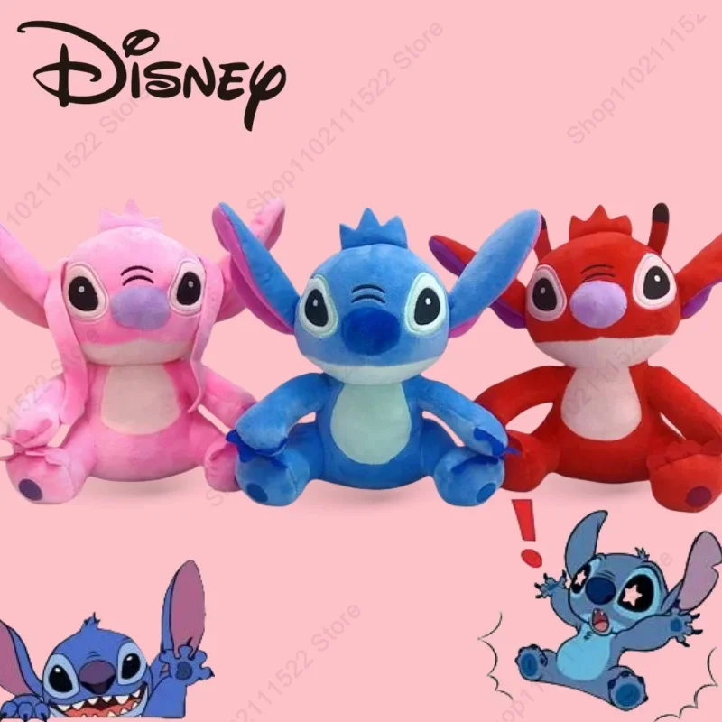 

Stitch Disney Kawaii Stitches Plush Toys Cartoon Plush Toy Couple Model Stich Kawaii Kids Party Favors Plushies Cute 20-25Cm