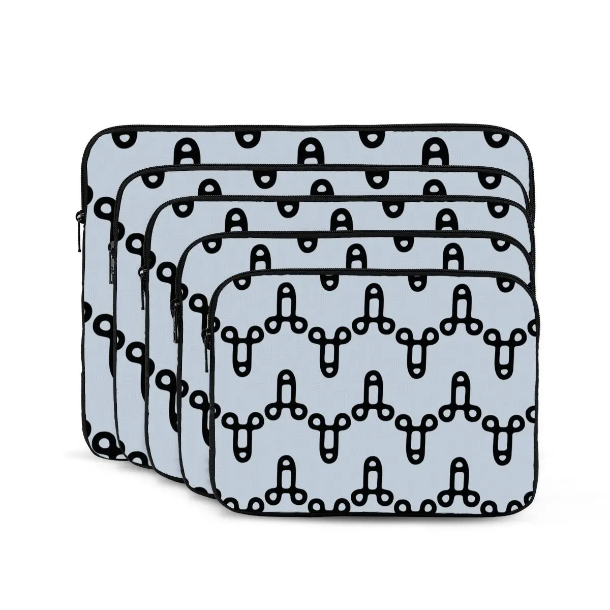 Penis Icon Pattern Light Notebook Laptop Bag Case Pouch Notebook Sleeve Cover Bag Tablet Shockproof Case Bag