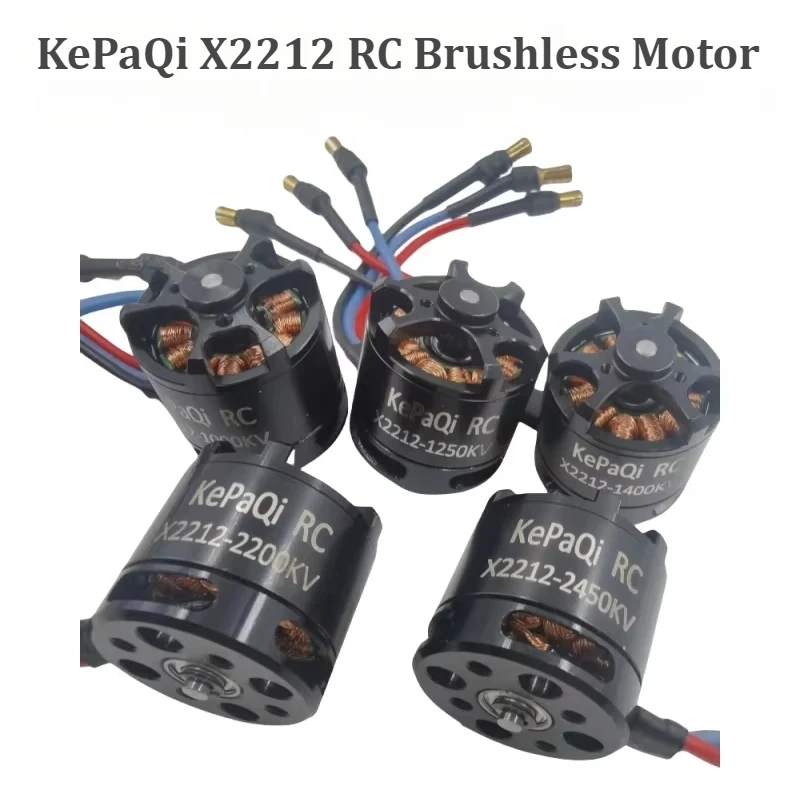 

KePaQi X2212 RC Brushless Motor 1250KV/KV1400/2200KV/2450KV 2-4S For RC Multi-rotor Aircraft Aerobatic Quadcopter Wholesale