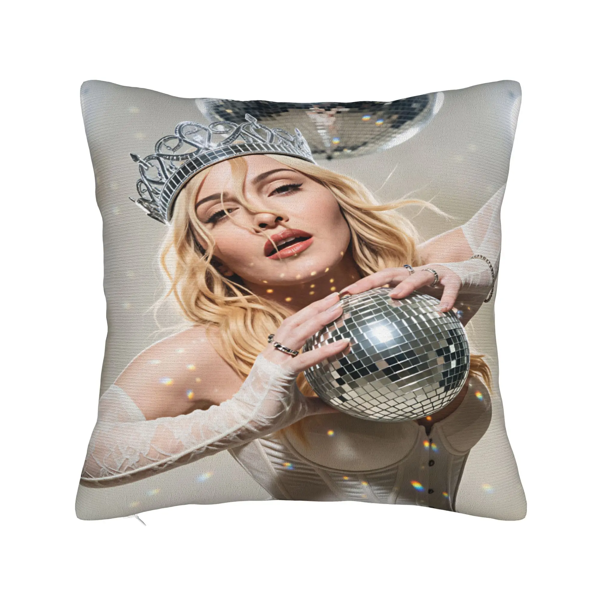 M-Madonnas Confessions II Album Pillow Case  Custom Pillow Cover For Sofa Home Decoration Kawaii Pillowcases