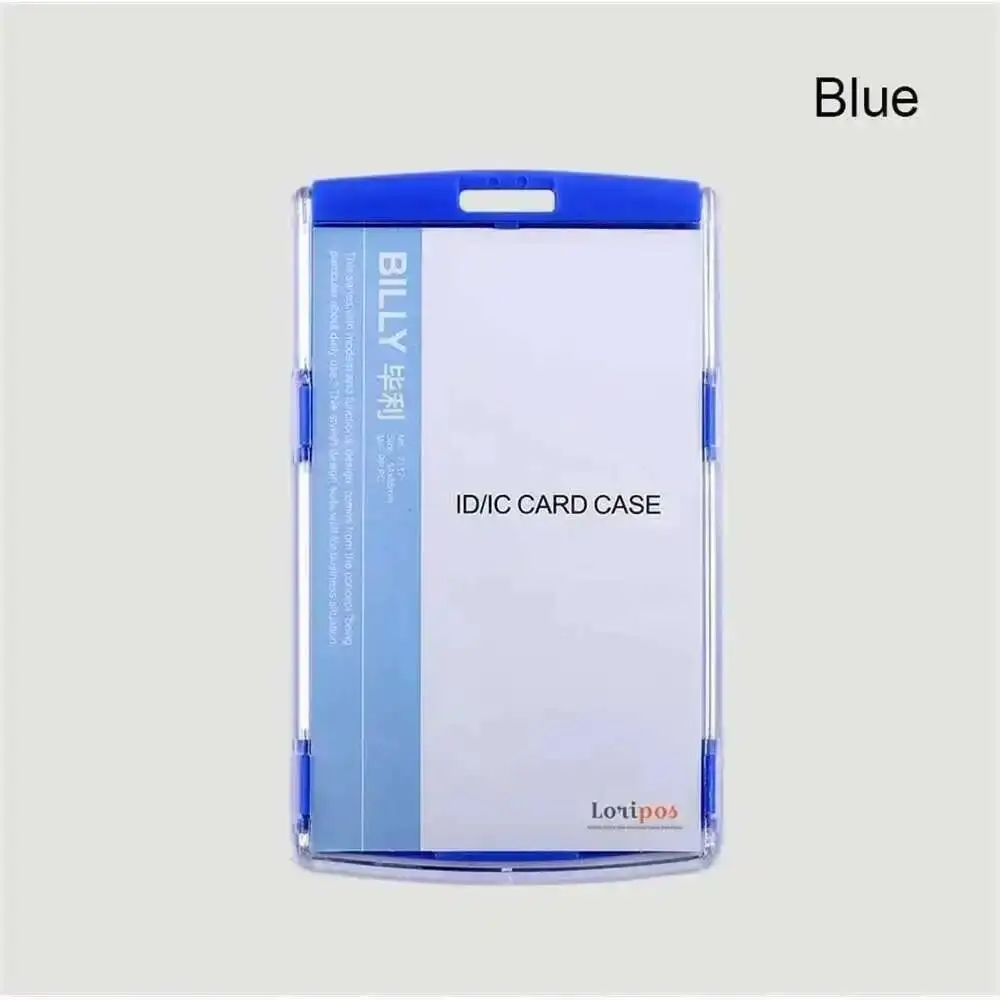 

10PCS Acrylic Name Tag Employeeid Card Holder 86*54mm Certificate Cover Badge