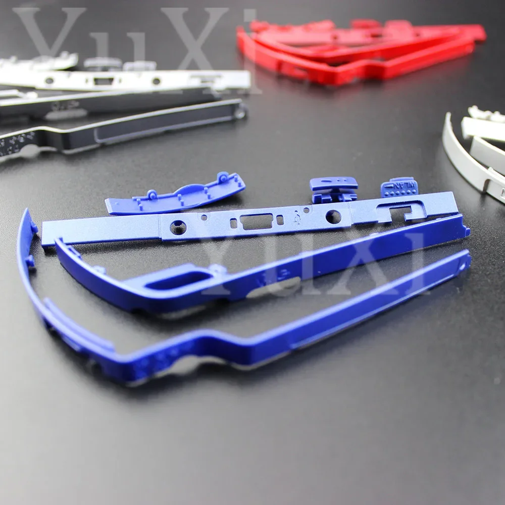 إطار زر بلاستيكي لـ PSP ، شريط زر تشغيل وإيقاف الطاقة ، غلاف غلاف ، جزء استبدال الحامل ، مجموعة واحدة