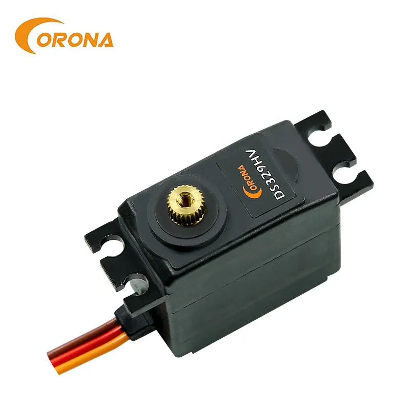 CORONA DS329HV Metal Gear HV Digital Servo 32g 4.5kg.cm 6‑7.4V for RC Helicopter Fixed‑wing Airplane