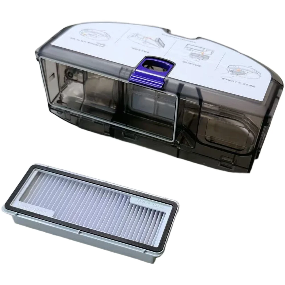 Replacement Dust Bin With Filter Compatible For Narwal Flow 2 HEPA Filter For Vacuum Cleaner Replacement Parts