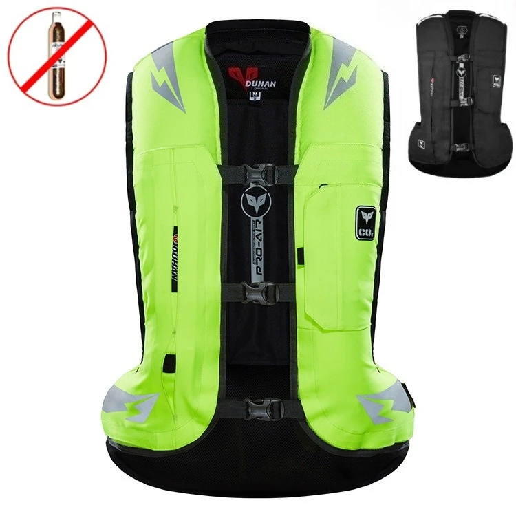 

2025 DUHAN New Motorcycle Air-bag Vest Reflective Outdoor Riding Anti Fall Motorbike Airbag Suit Motocross Protective Airbag
