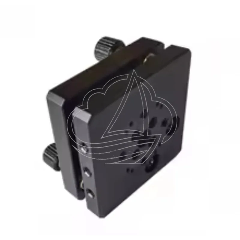 Dual-Axis Optical Tilt Table, Precision Manual Angle Fine-Tuning Stage for Laser Deflection