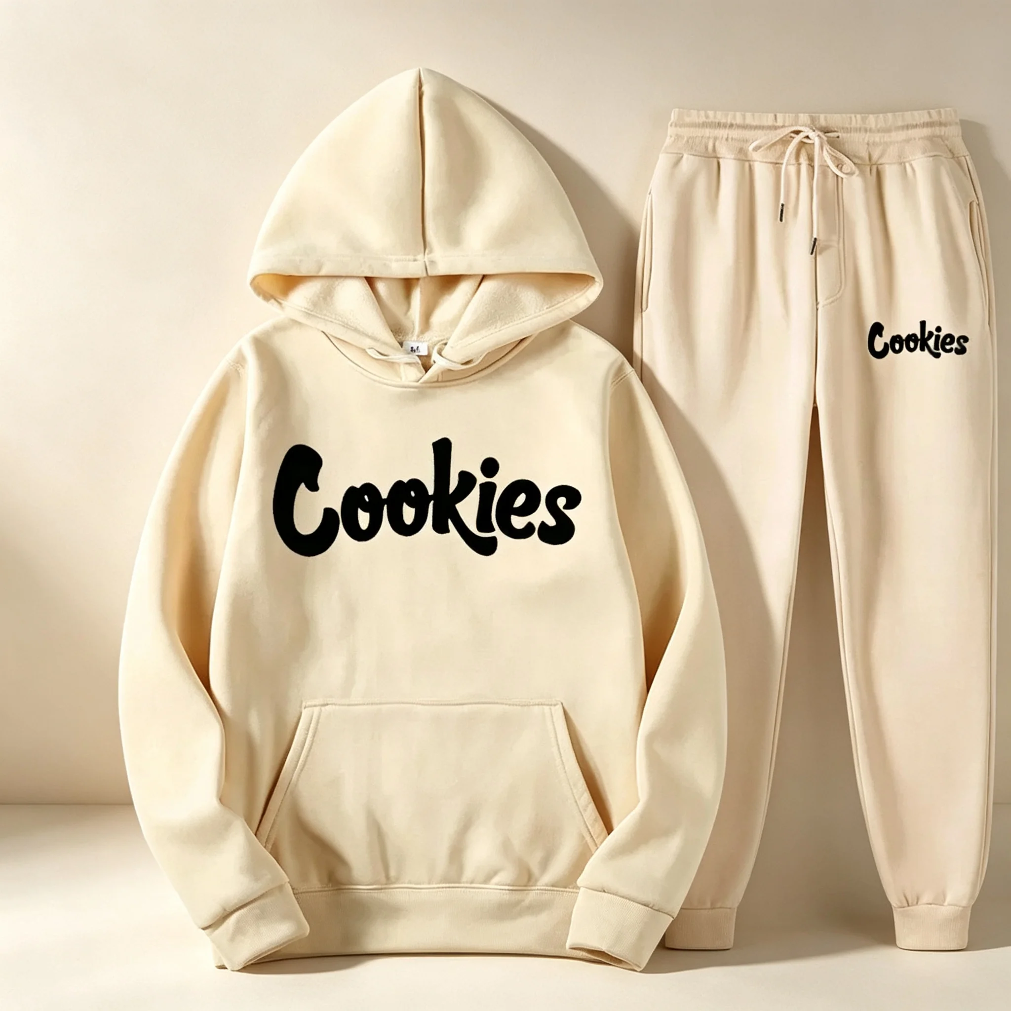 2026 Fashion Trend Hooded Casual 2 Piece Set For Men Women  Hoodie and jogging pants Men's sportswear casual suit view 4