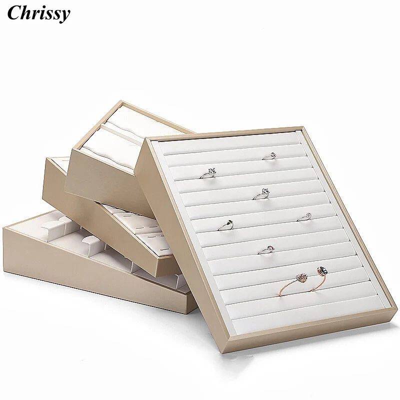 

Vertical Jewellery Stand Jewelry Store Counter Jewelry Props Luxurious white PURing Earring Necklace Pendant Display Stand