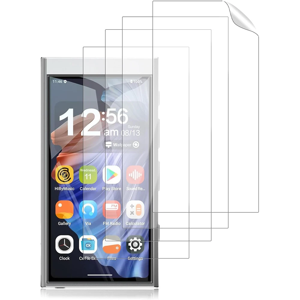 2-5 PCS PET Clear Soft Protective Film Screen Protector Cove