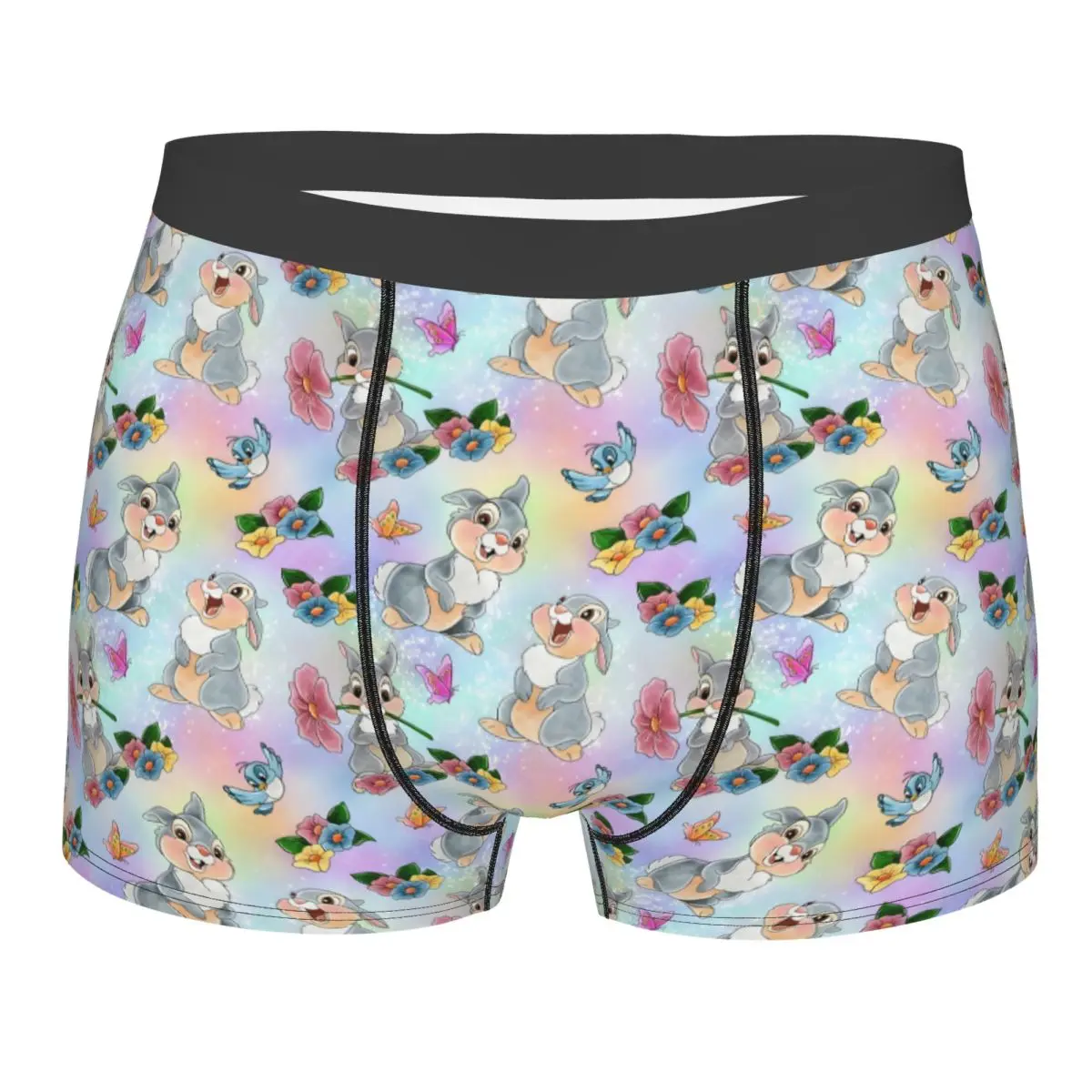 

Custom Male Fashion Bambi Comic Underwear Whimsical Boxer Briefs Stretch Shorts Panties Underpants