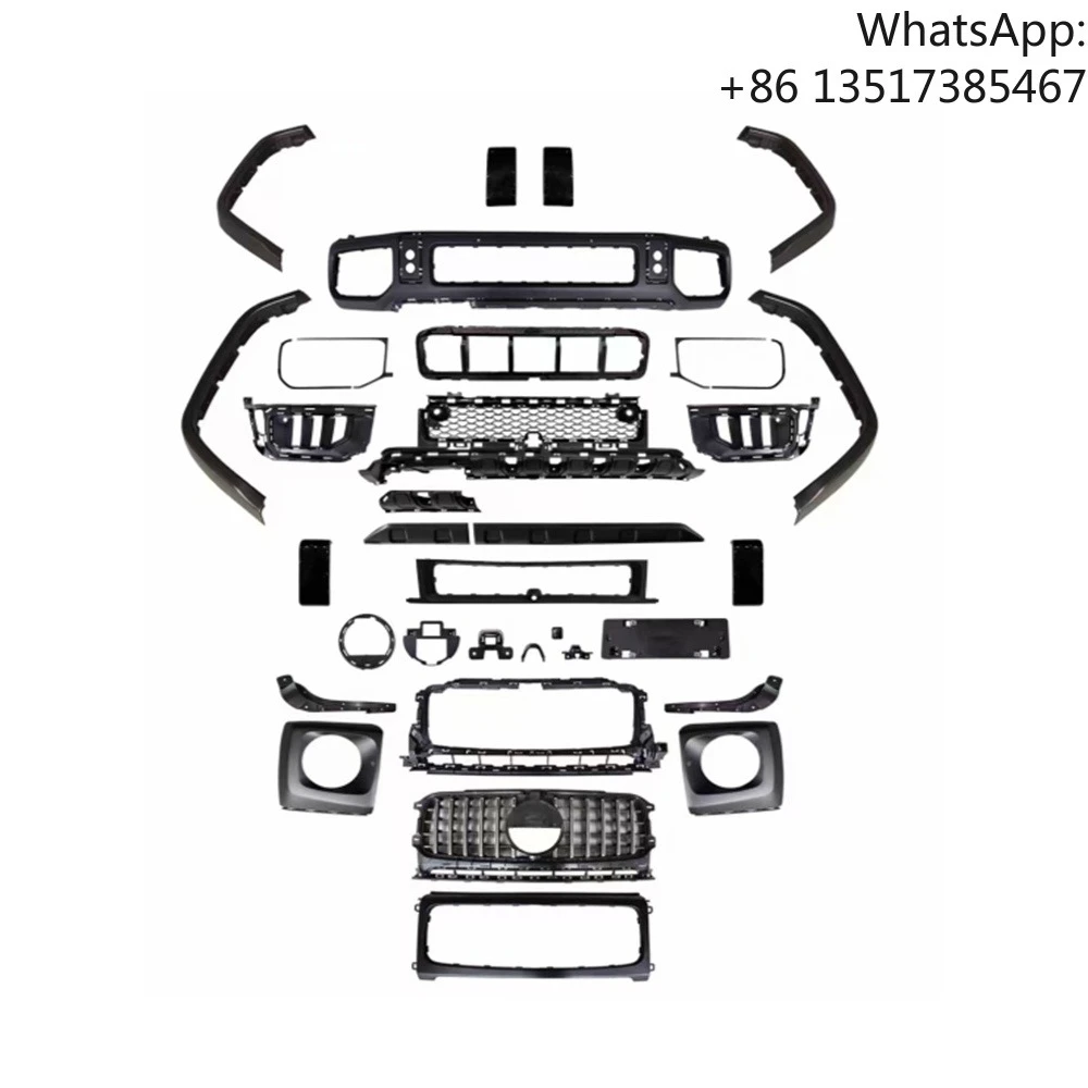 

W463 Upgrade 2025 W465 G63 Style Old to New G Class for Mercedes Benz W463 to W465 G63 AMG Front Bumper
