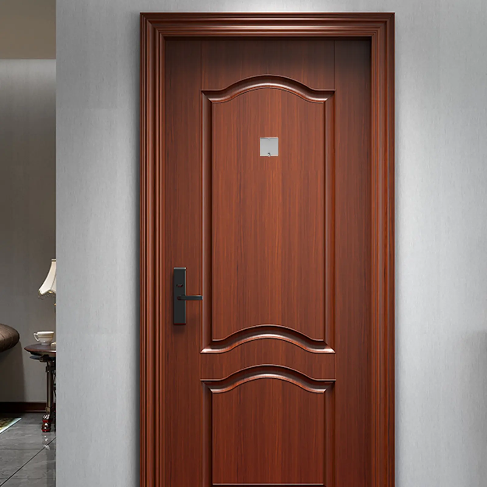 Peephole Cover Metal Privacy Door Viewer Protector Secure Front Door Peephole Replacement for Apartment Home Hotel