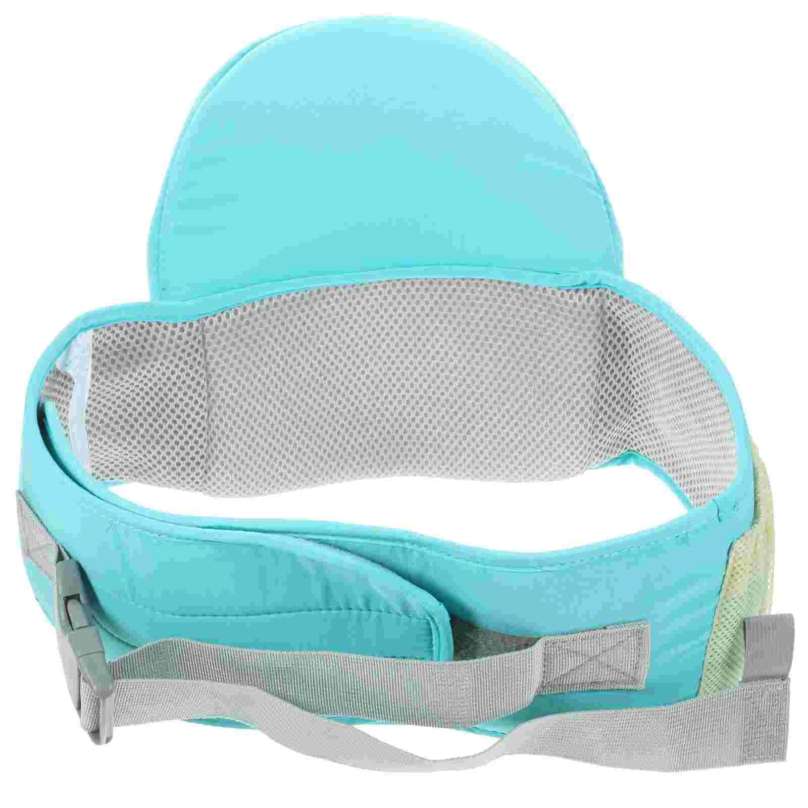 Taburete de cintura para bebé, asiento para niño pequeño, Correa frontal para cadera con cinturón de terciopelo, regalo de Ducha