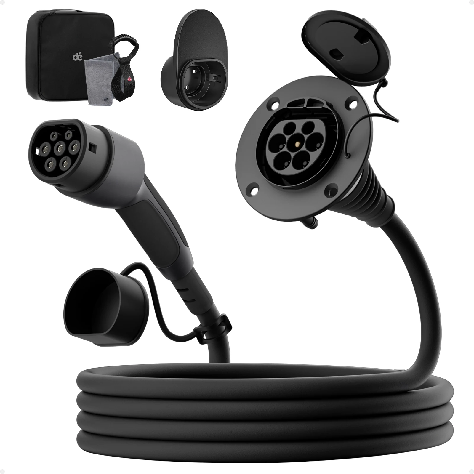 dé Typ 2 Verlängerung kabel 11kW für Wallbox-Ladestation ev Ladegerät kompatibel mit allen Typ 2