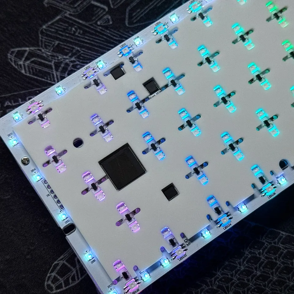 Original Everglide AE61 Pro Gaming Keyboard PCB Foam Set FR4