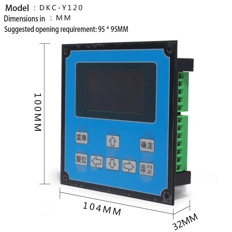 Programmable stepper servo motor controller single and dual axis pulse generator DKC-Y110 DKC-Y120